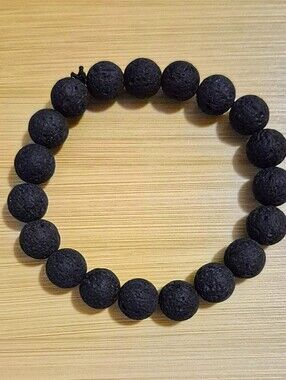 Handmade Lava Stone Essential Oil Diffuser Bracelet